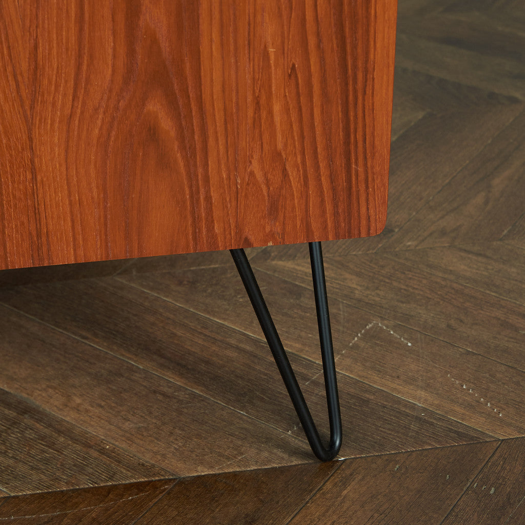 G-PLAN Fresco Side Cabinet / Custom Iron Hairpin Legs #80365