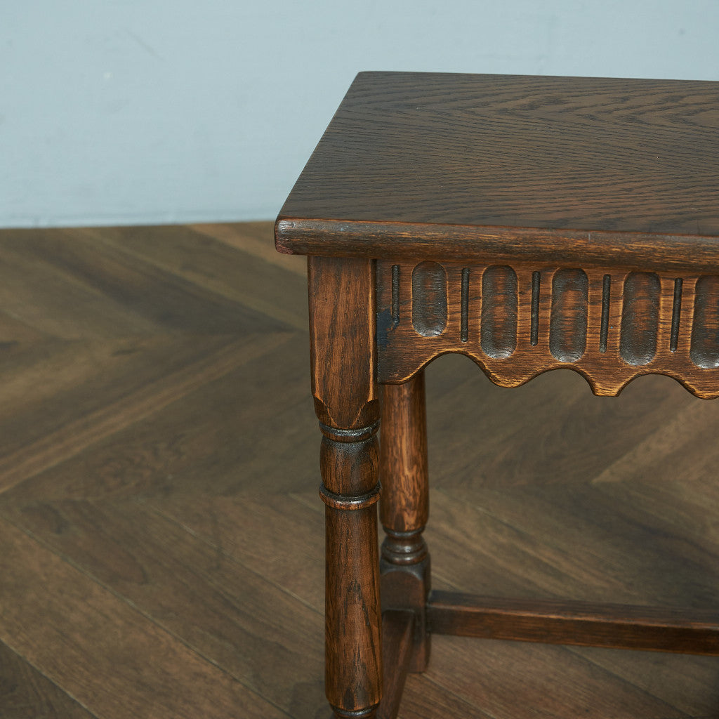 British Classic Oak Nesting Table #79600