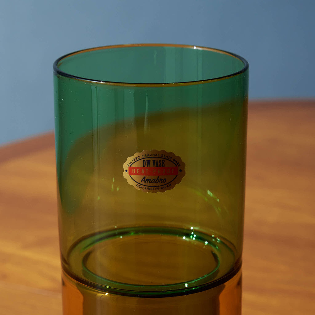 DW VASE Ssize / Green×Yellow