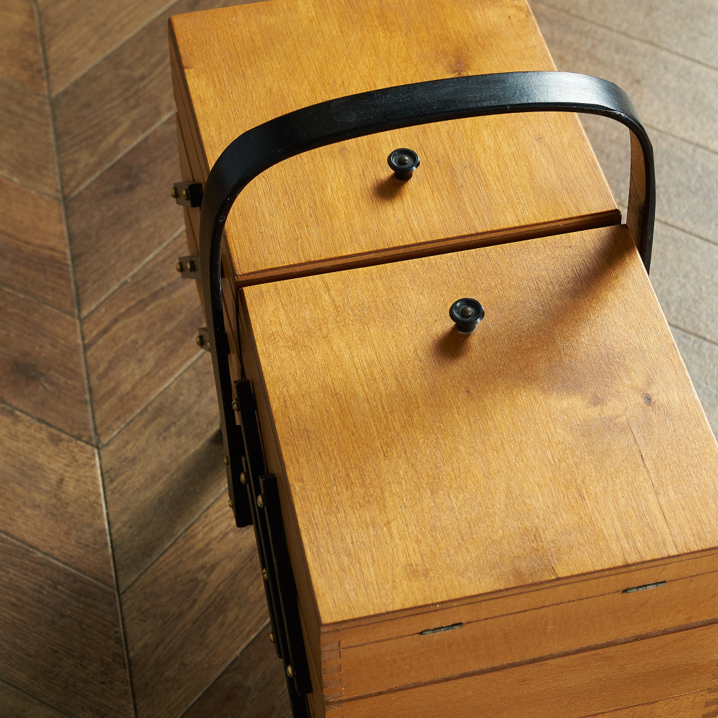 British Vintage Sewing Box #74747