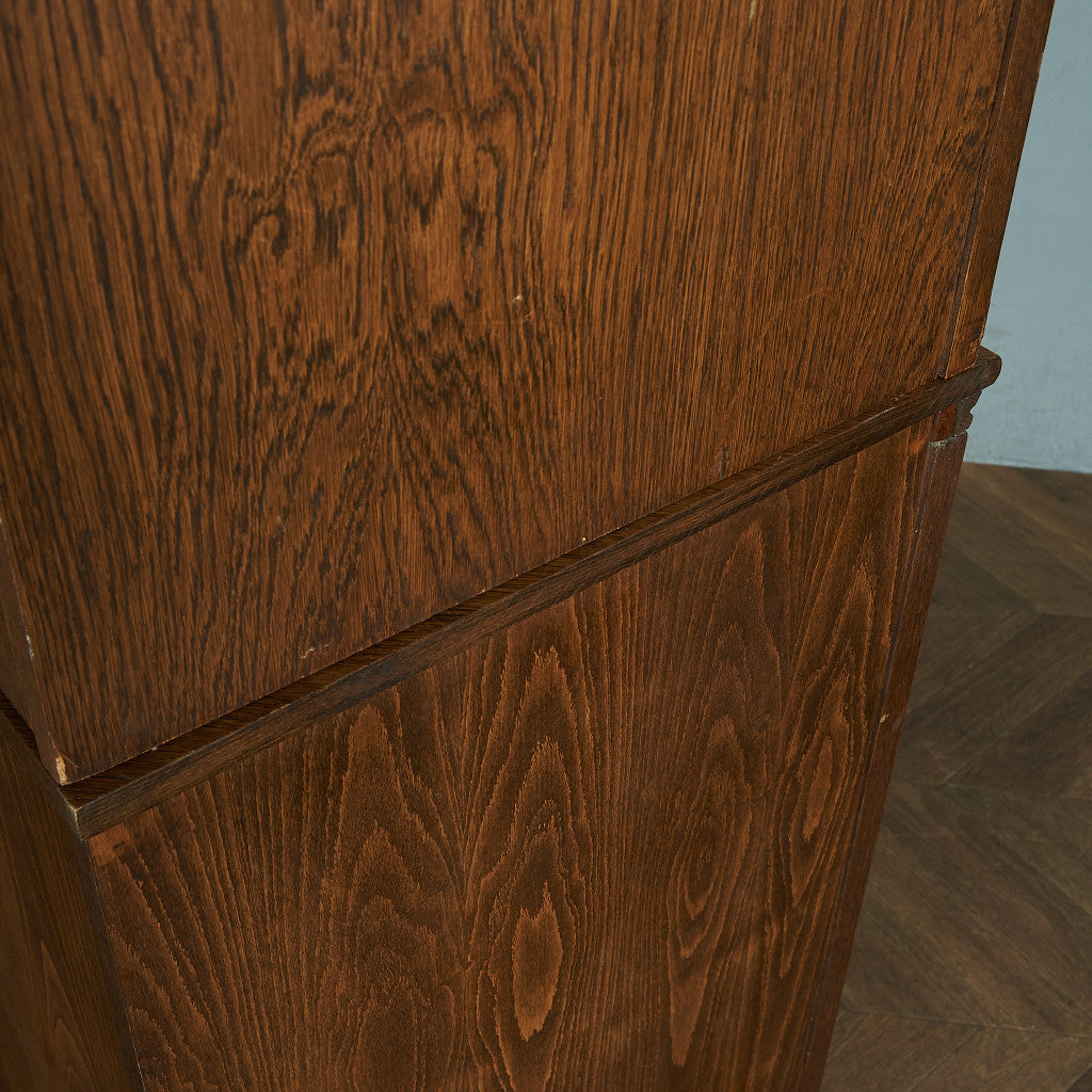 British Classic Oak Corner Cabinet #81946