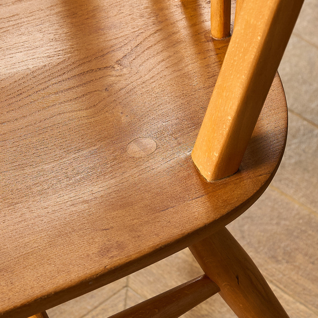 ヴィンテージ 4本 スポーク フープバックチェア