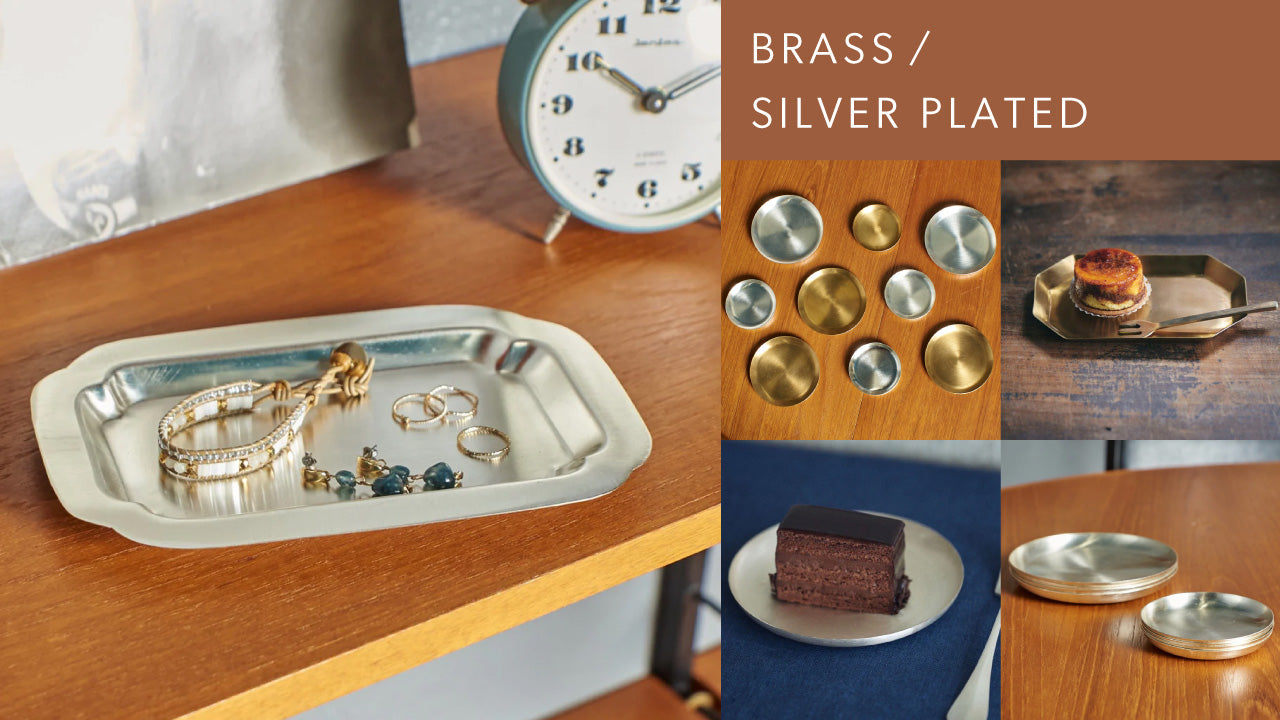 BRASS/SILVER PLATED