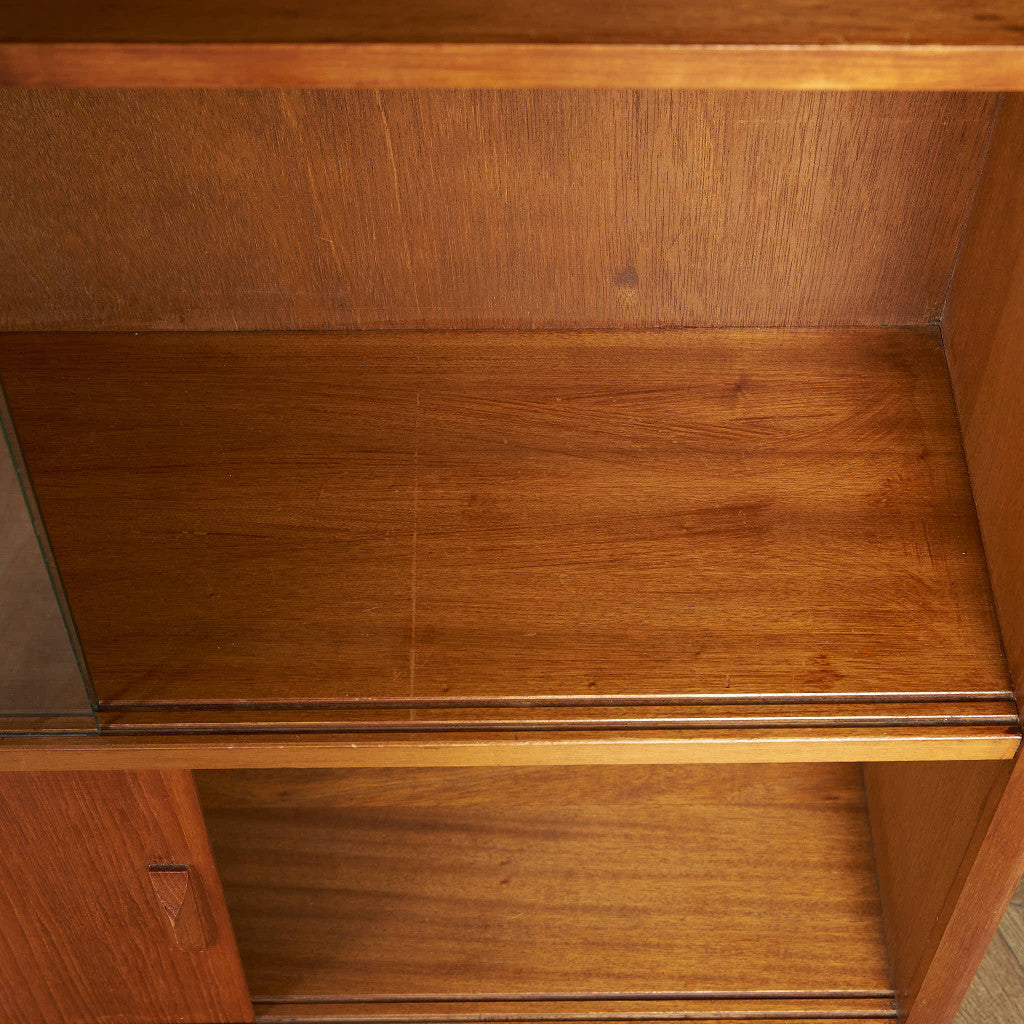 Herbert E. Gibbs Vintage Glass Cabinet/Bookcase #83990