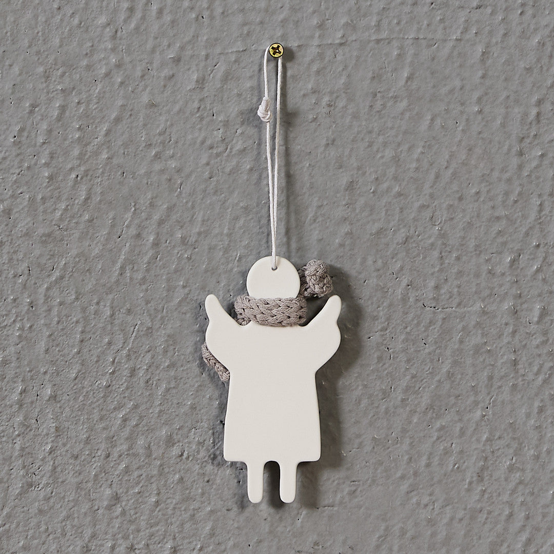 Winter friends Angel Ornament