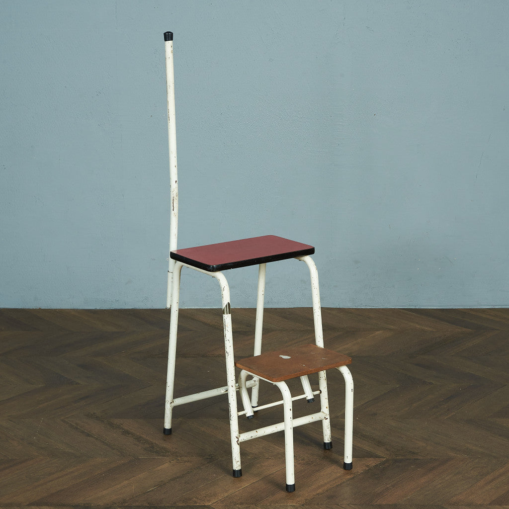 British Vintage Step Stool/Stepping Stool #81718