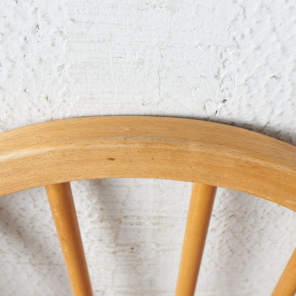 ヴィンテージ 4本スポーク フープバックチェア