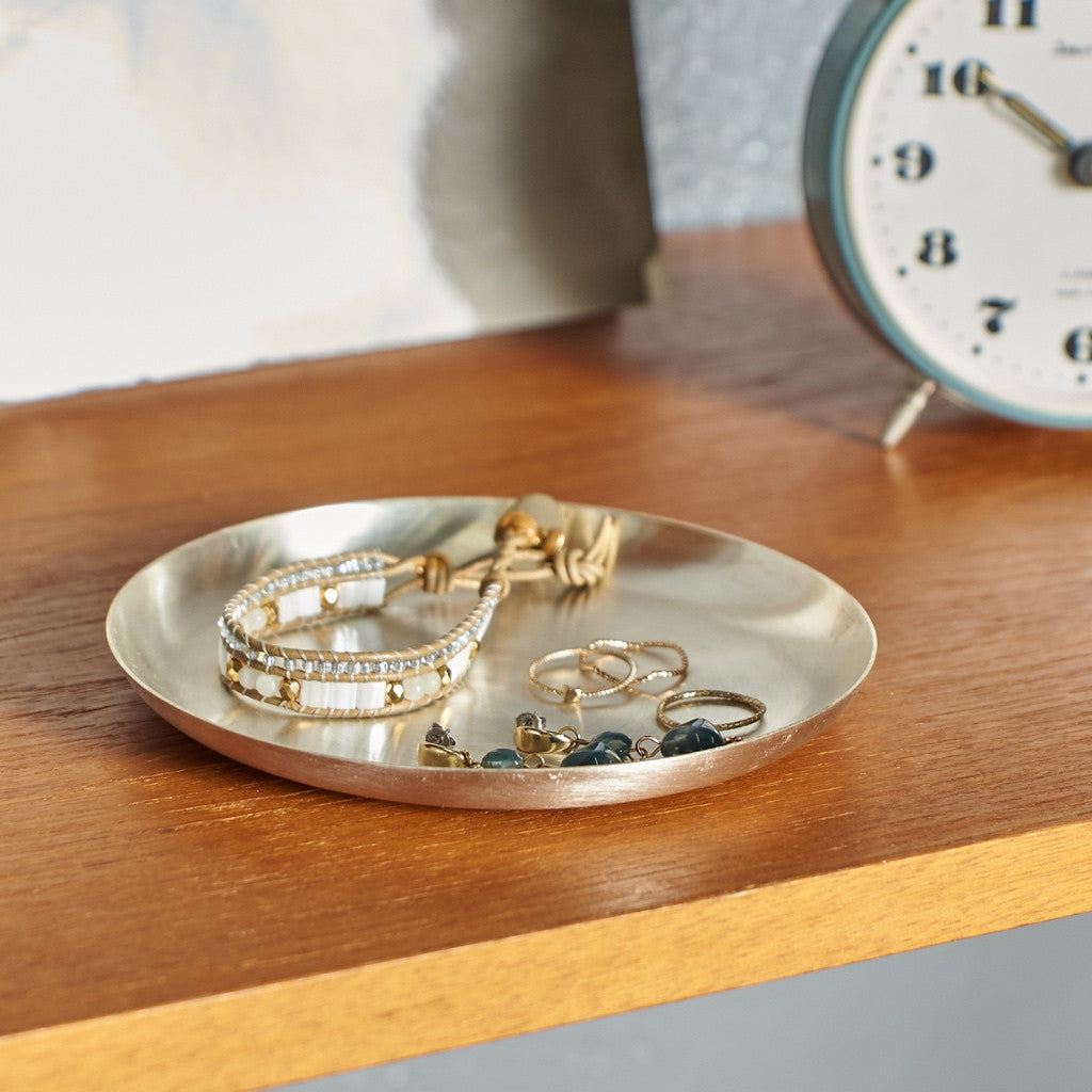 SILVER PLATED PLATE ROUND / M