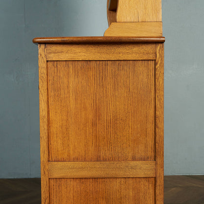 British Oak Welsh Dresser/Cupboard #84628