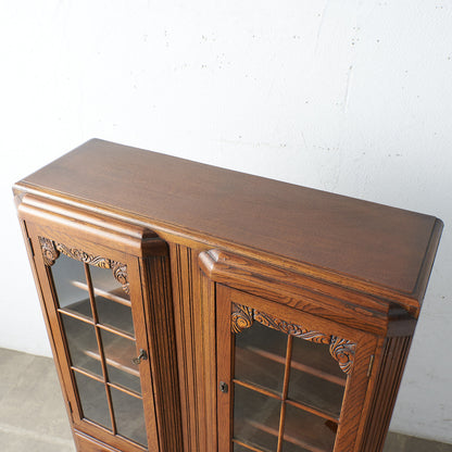 [67250] British classic Art Deco style bookcase