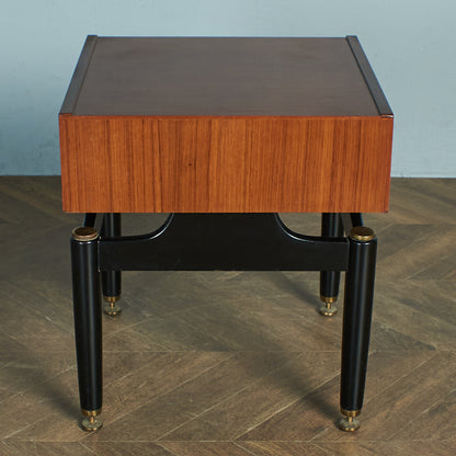 G-PLAN Tola&amp;black Bedside Table 206 #77407