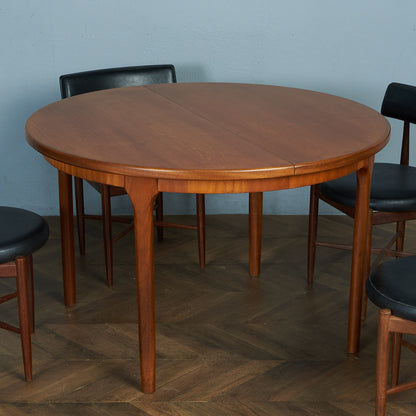 AHMcINTOSH Extension Round Dining Table / Repainted Top #82024