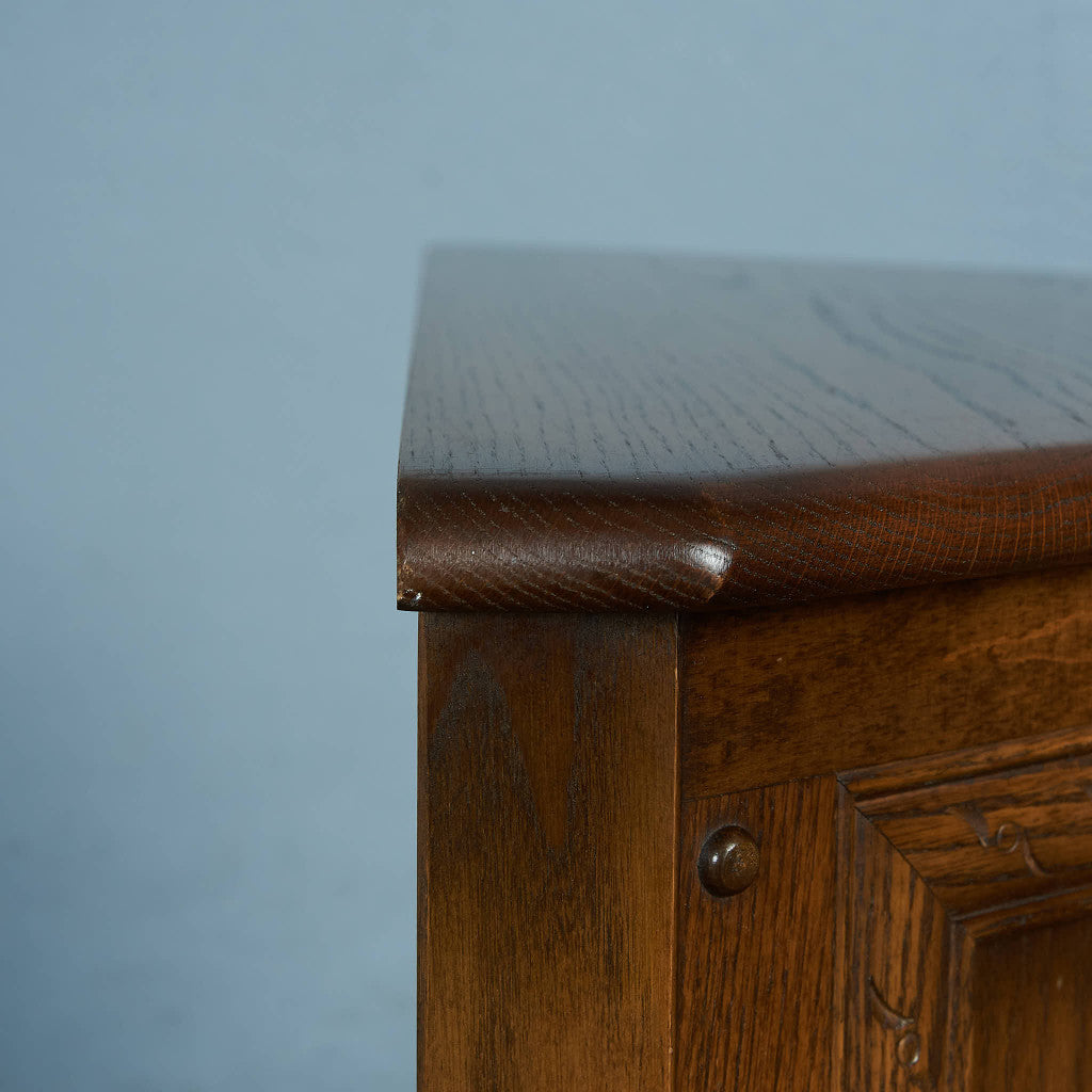 WOOD BROS Oak Cabinet #83651