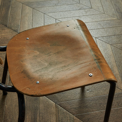 Lecluyse la toupie vintage school chair #74886