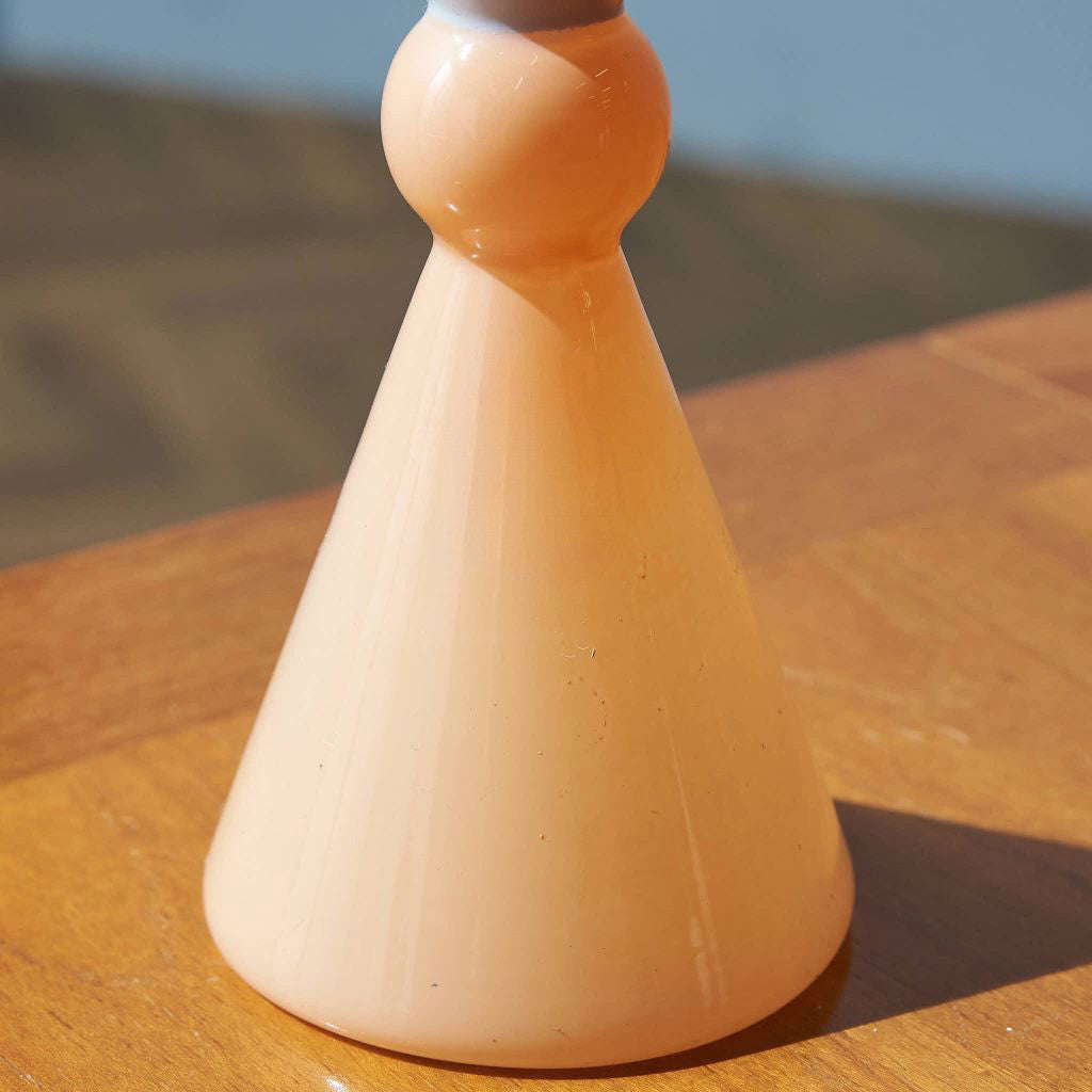 MINI VASE TWO TONE / Gray×Orange