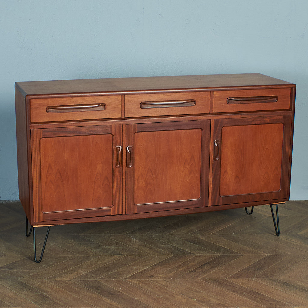 G-PLAN Fresco Vintage Sideboard / Custom Iron Hairpin Legs #76524