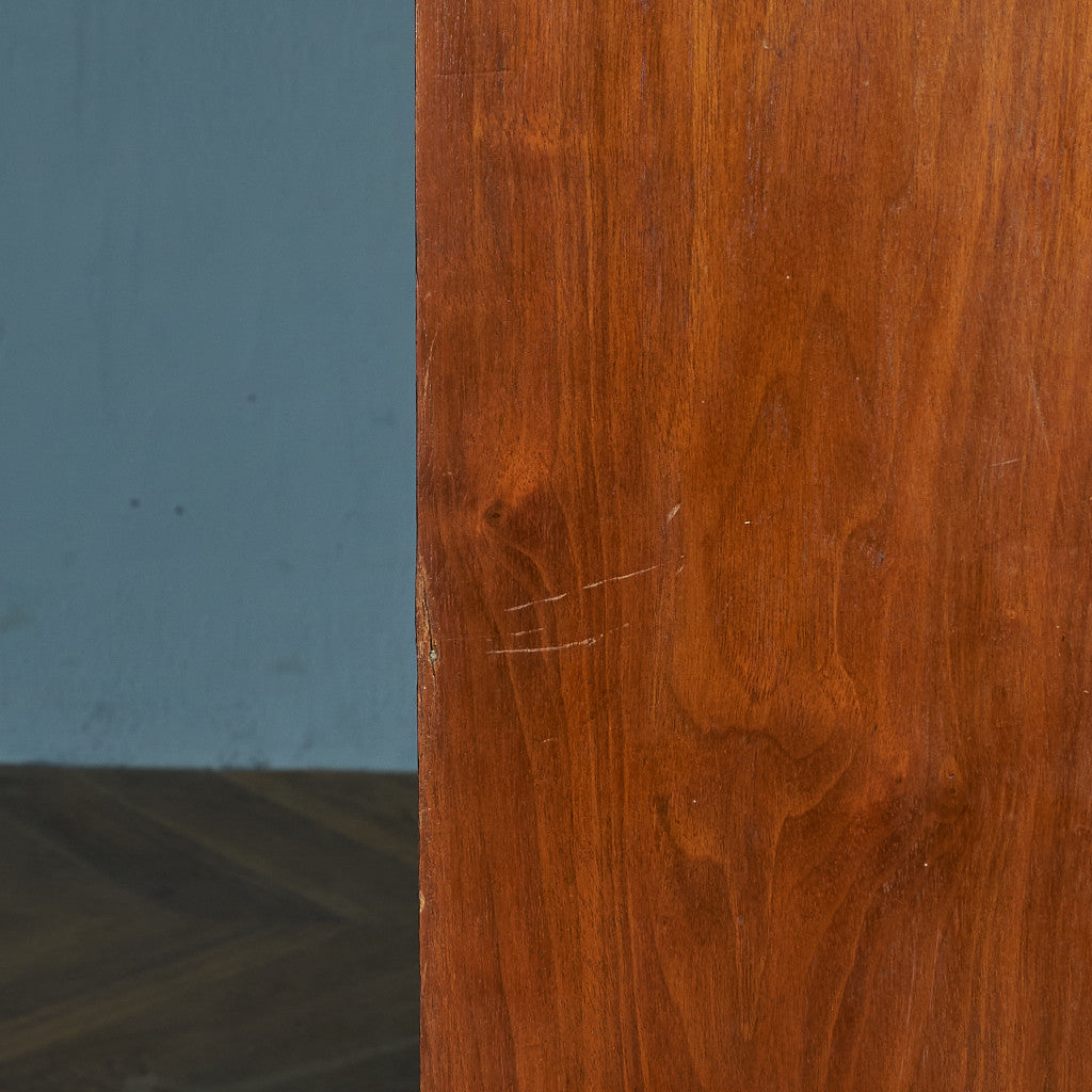 ウォールナット材 4段チェスト