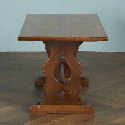 British classic oak coffee table #80306
