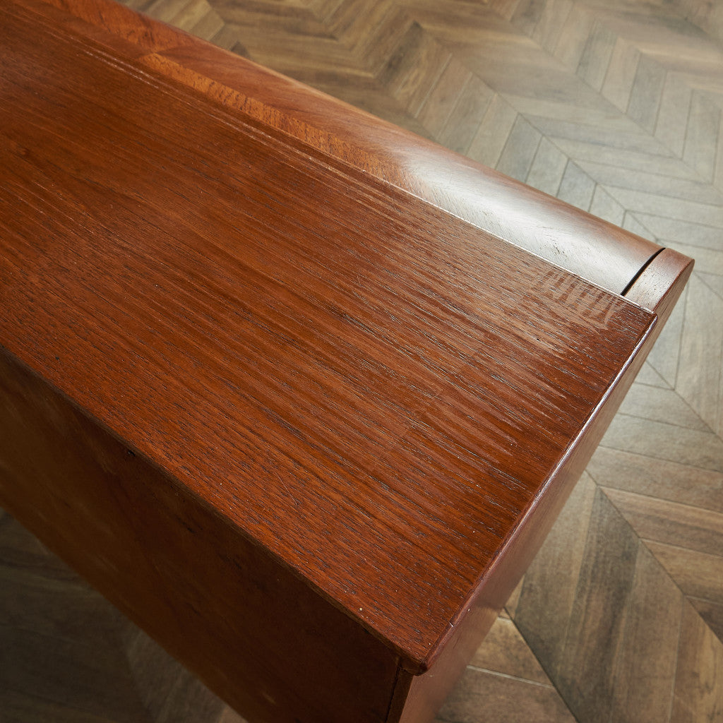 Markaryds Mobelindustri Vintage Roll Top Writing Bureau #80380