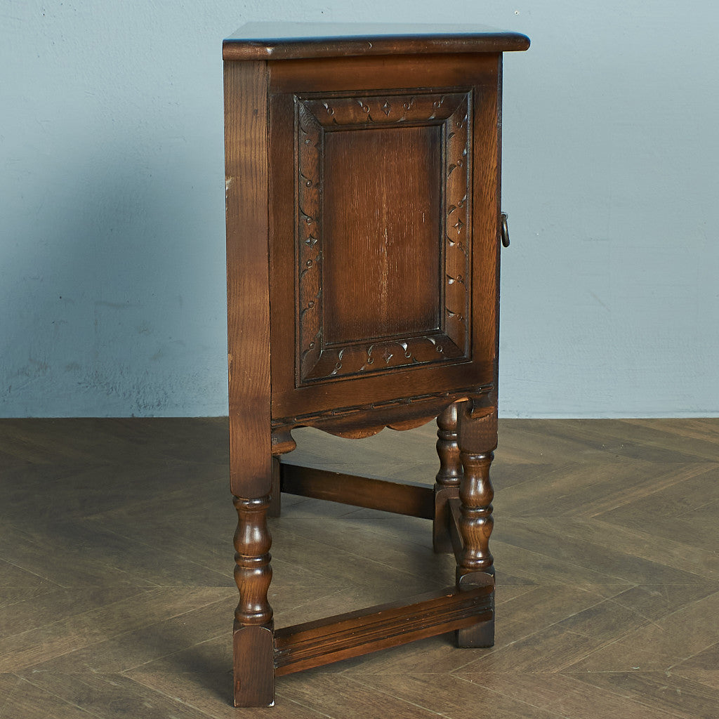 WOOD BROS Oak Cabinet #77405