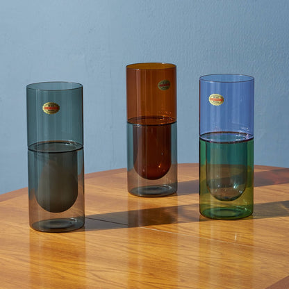 DW VASE Lsize / Purple×Green