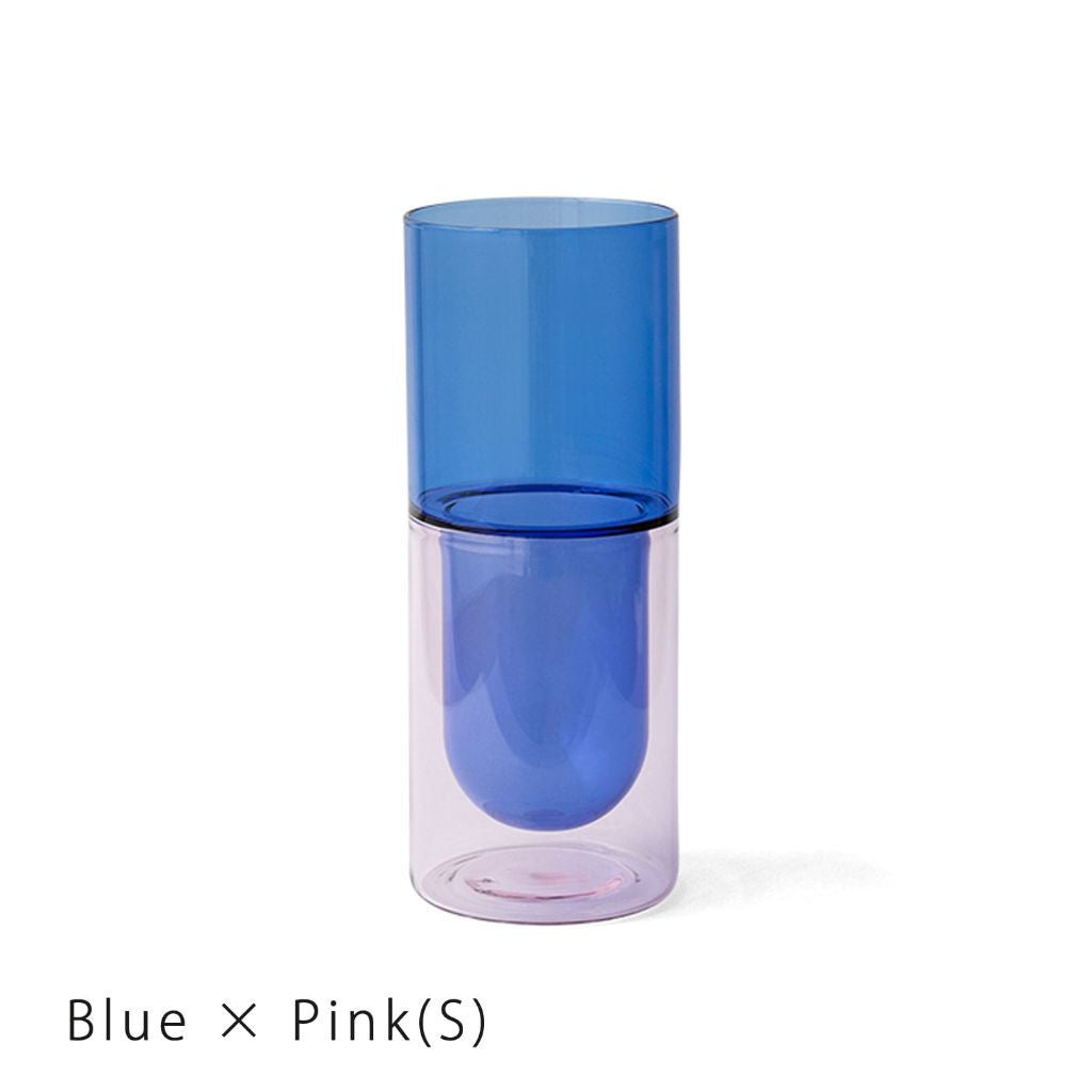 DW VASE Ssize / Pink×Blue