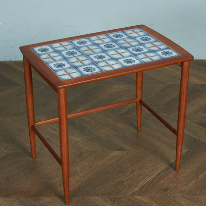 Nordic Vintage Tile Top Nesting Table #72166