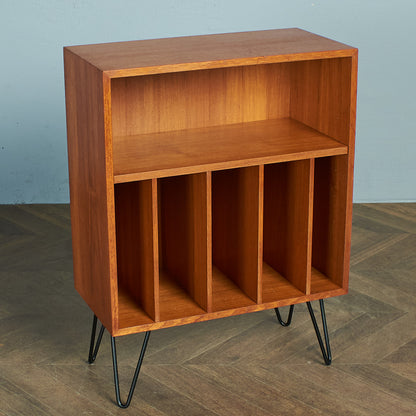 Danish Record Cabinet / Custom Iron Hairpin Legs #77321