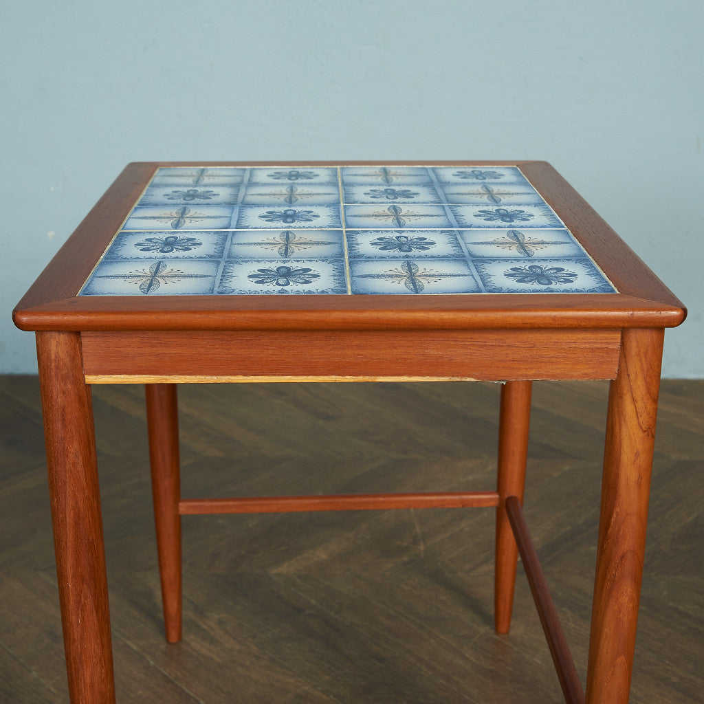 Nordic Vintage Tile Top Nesting Table #72166