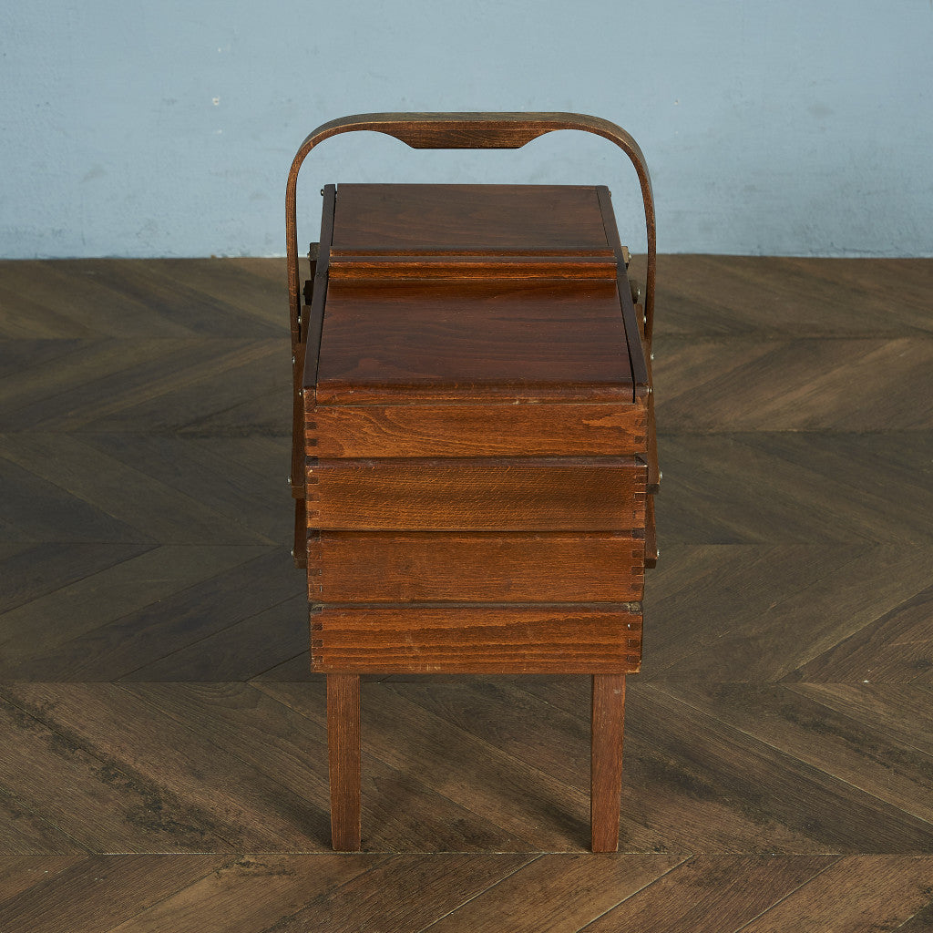 British Vintage Sewing Box #74734