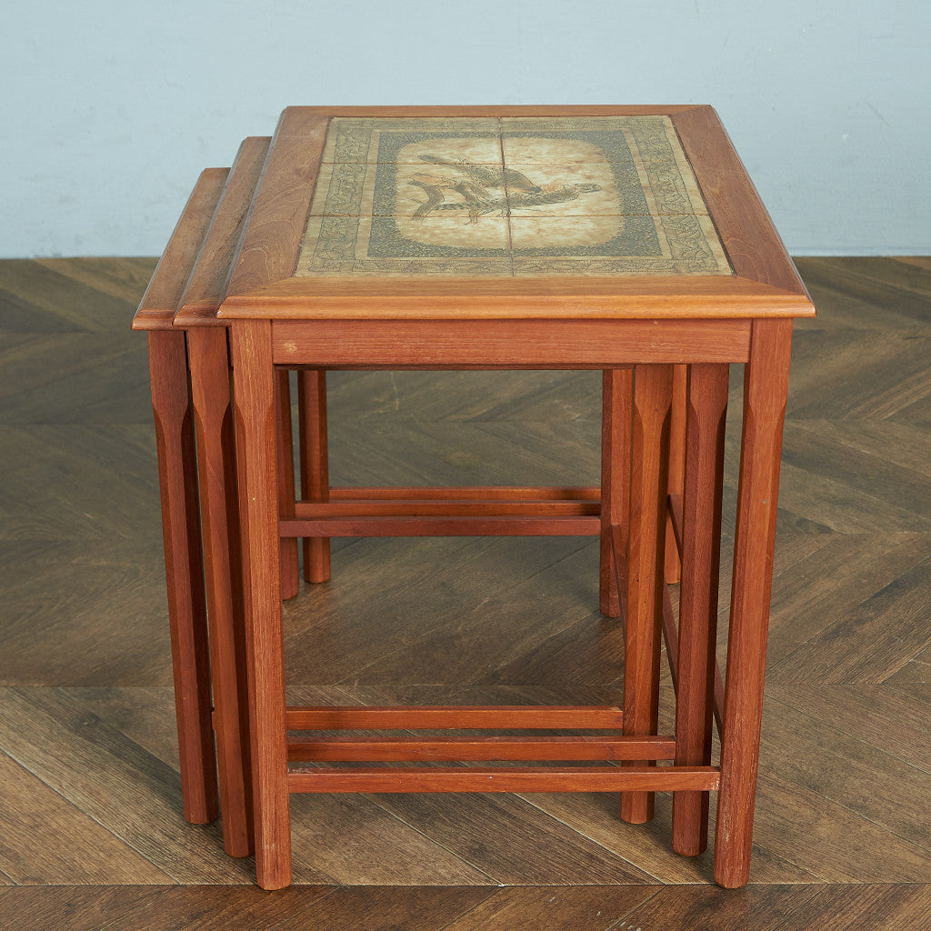 Denmark TOFTEN Tile Top Nesting Table #79360