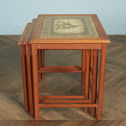 Denmark TOFTEN Tile Top Nesting Table #79360
