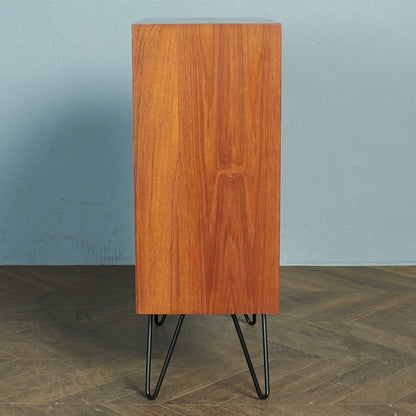 Danish Record Cabinet / Custom Iron Hairpin Legs #77321