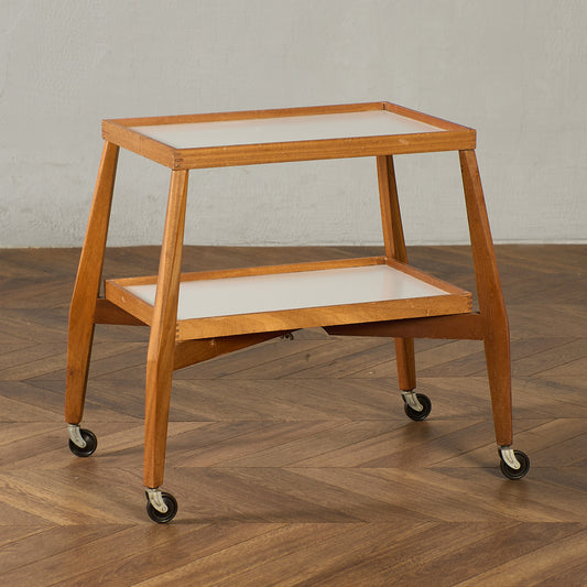 英国 ヴィンテージ フォールディング トロリー ワゴン