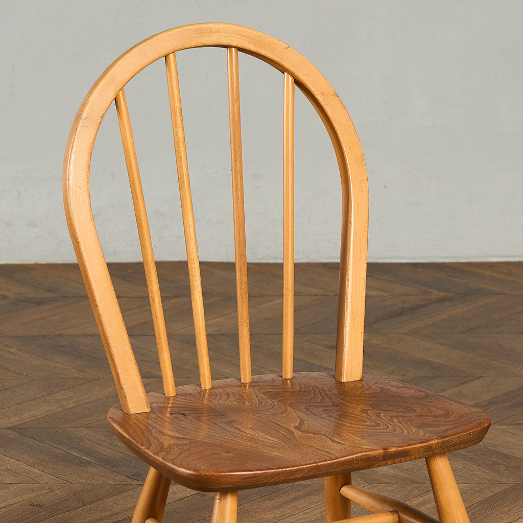 ヴィンテージ 4本 スポーク フープバックチェア