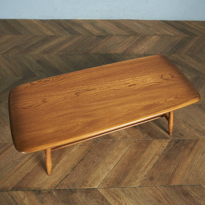 ERCOL アーコール ウィンザー コーヒーテーブル 459 / ラウンドゴールドラベル #83916