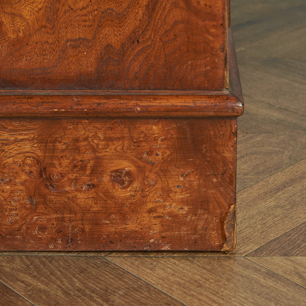 British classic walnut double-sided desk #81874