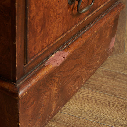 British classic walnut double-sided desk #81874