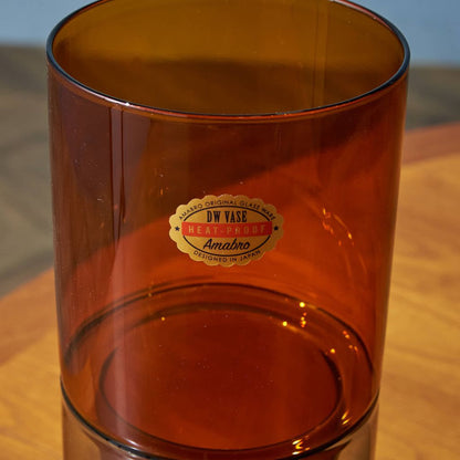 DW VASE Lsize / Amber×Gray