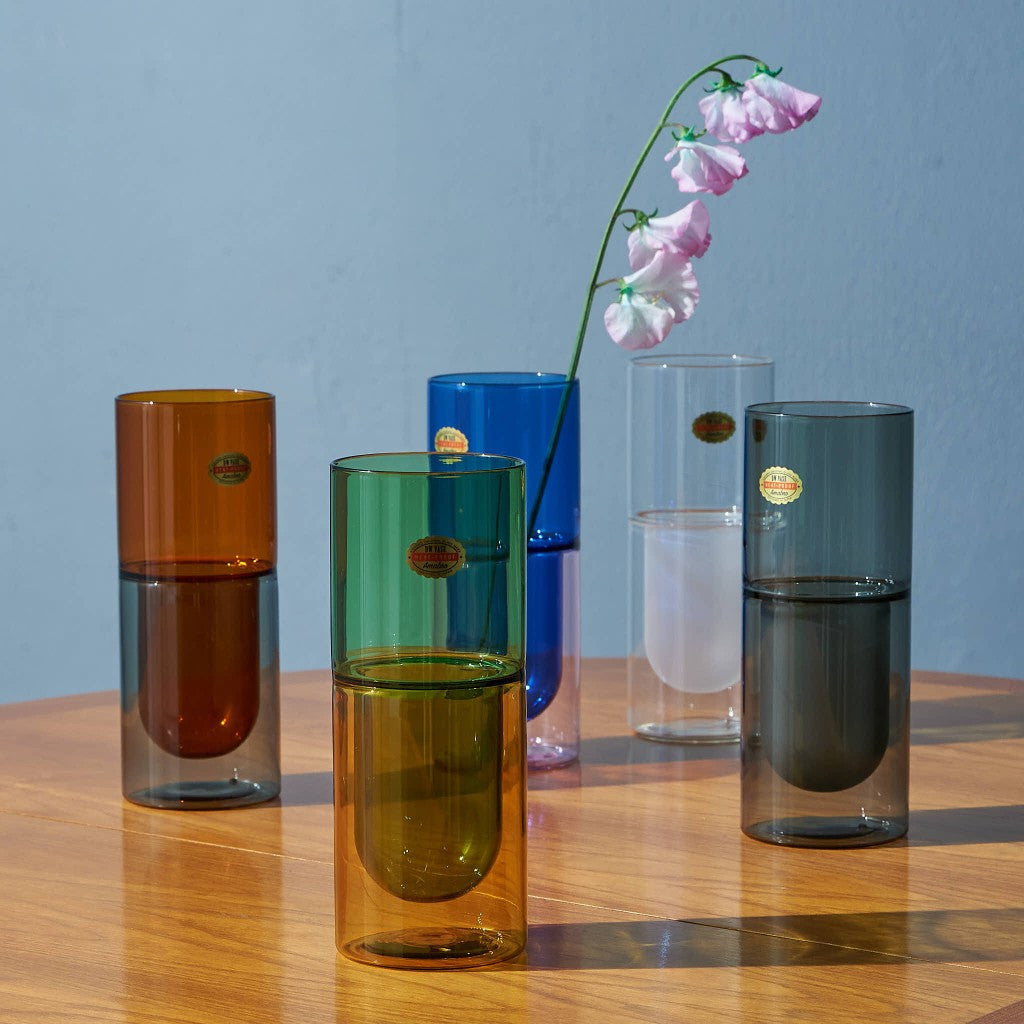 DW VASE Ssize / Green×Yellow