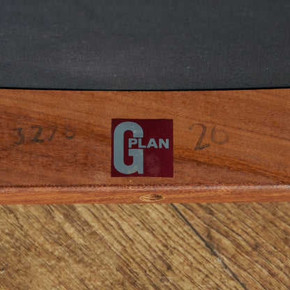 G-PLAN Vintage Slat Back Chair (4540) / Seat Reupholstered #72226