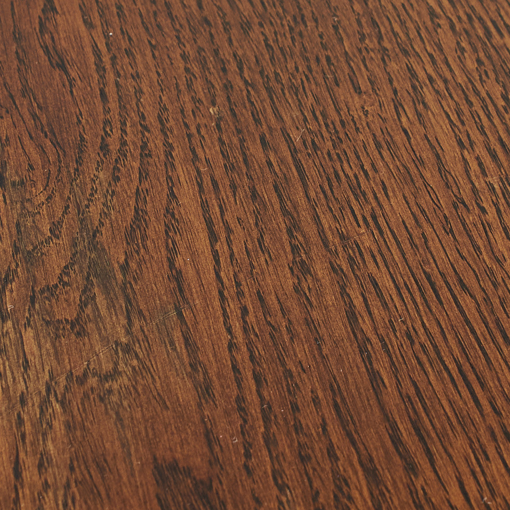 British classic solid oak side table #74989