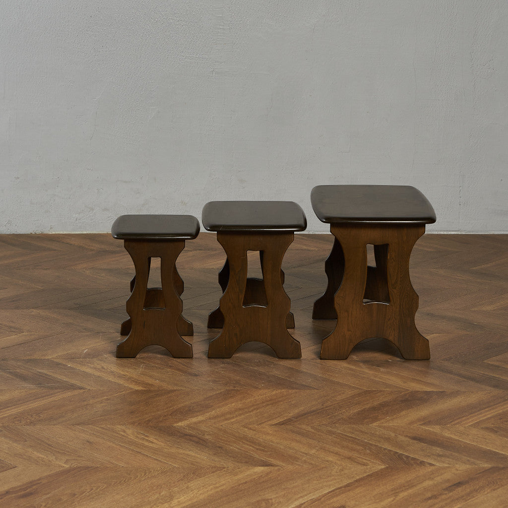 アーコール ERCOL オールドコロニアル ネストテーブル 498 ゴールドラベル #87076