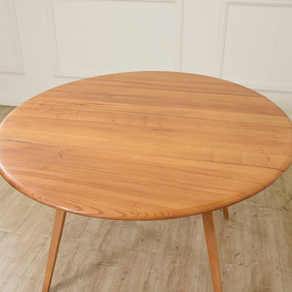 ERCOL ヴィンテージ バタフライラウンドダイニングテーブル