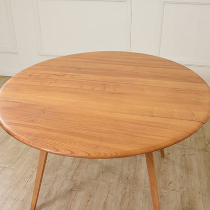 ERCOL ヴィンテージ バタフライラウンドダイニングテーブル