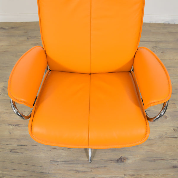 EKORNES ストレスレス・シティ ハイバックチェア&オットマン