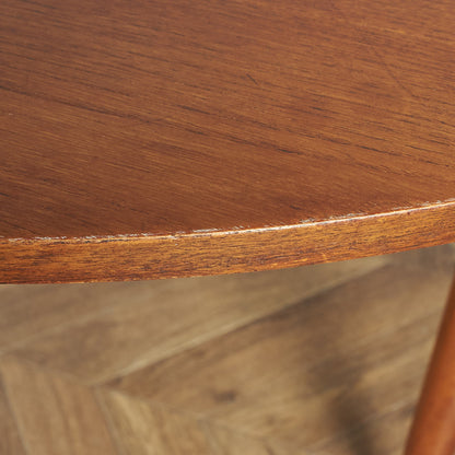 British vintage extension round dining table #74545