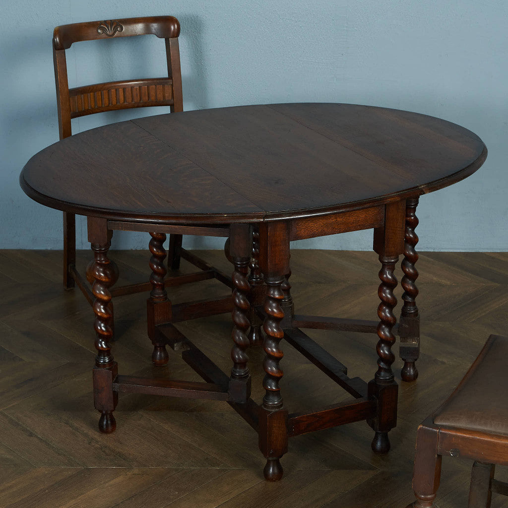 British Classic Drop Leaf Gateleg Table #83809