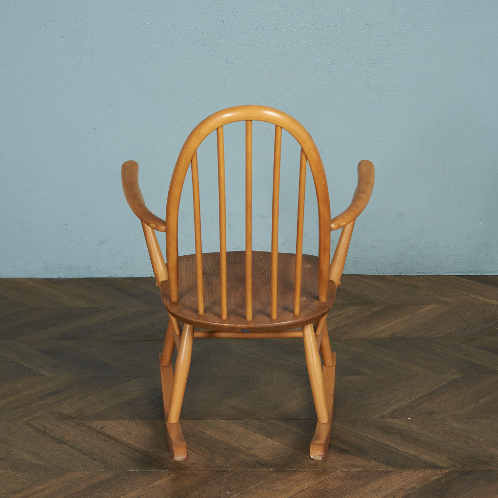 ERCOL Vintage Quaker Rocking Chair / Blue Label #74417