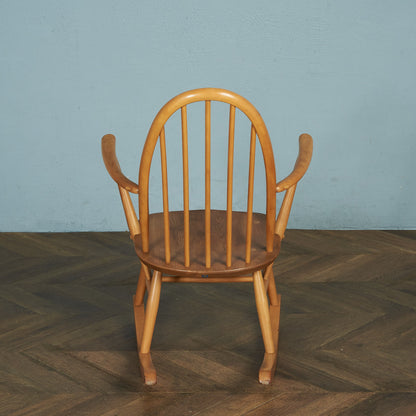 ERCOL Vintage Quaker Rocking Chair / Blue Label #74417